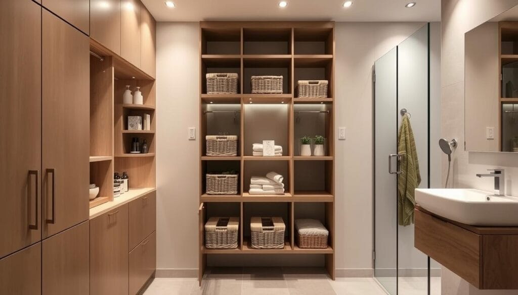 Bathroom storage solutions