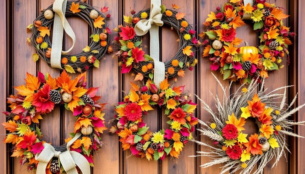 DIY wreath ideas for fall decor