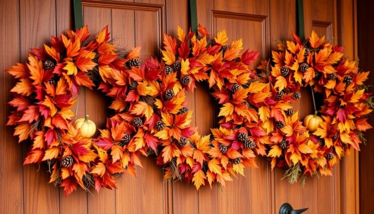 Fall Entrance Decor