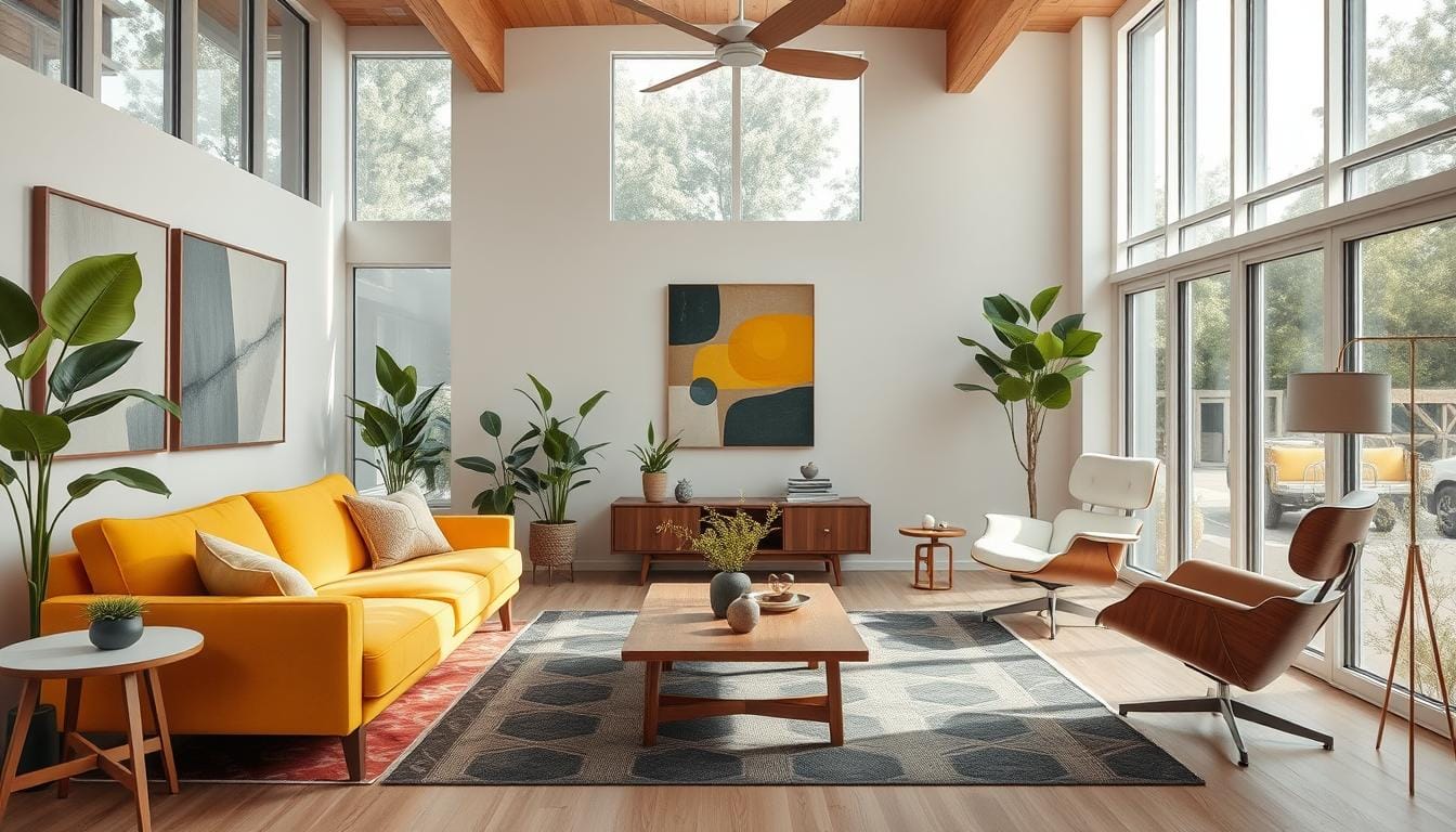 Mid-Century Modern Living Room