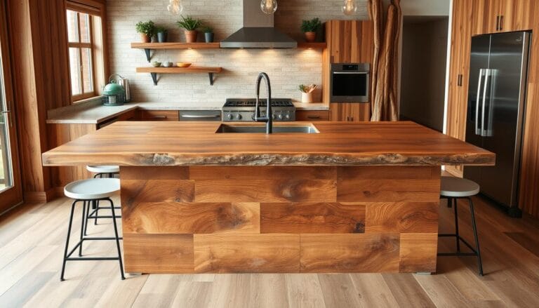 Reclaimed Wood Kitchen Islands