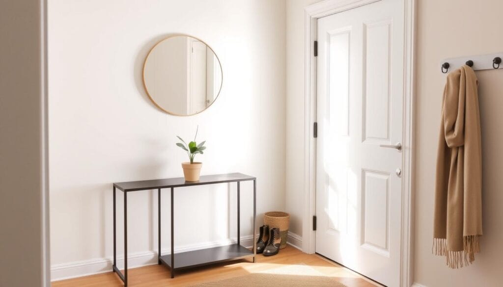 accessorizing small entryway