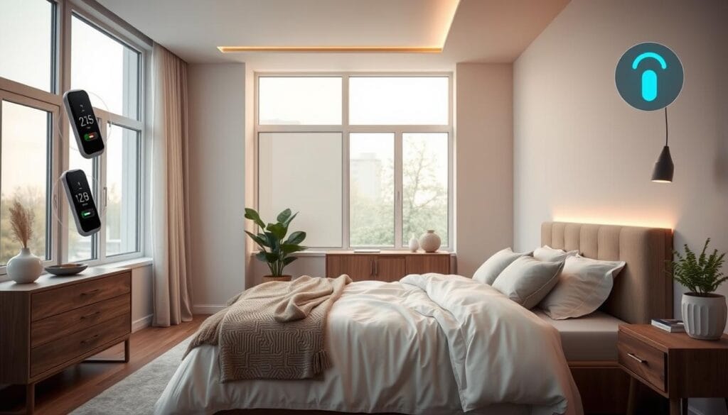 bedroom tech improving sleep environment
