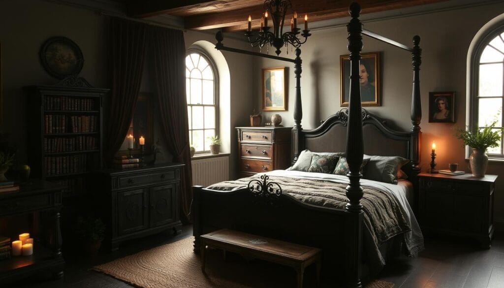 gothic bedroom ideas