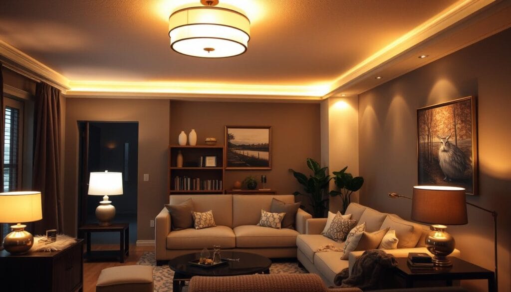 layered lighting