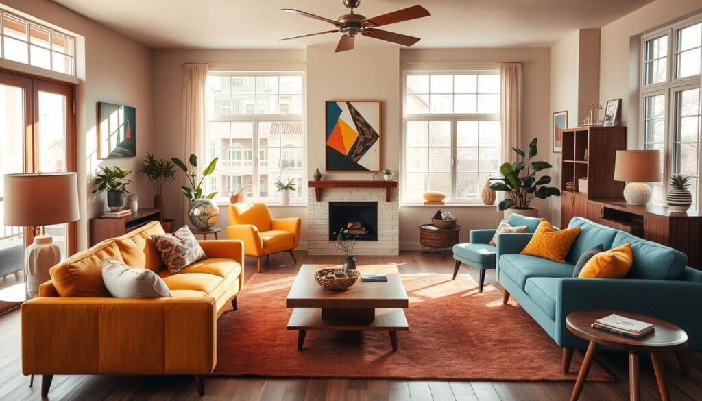 mid-century modern colors