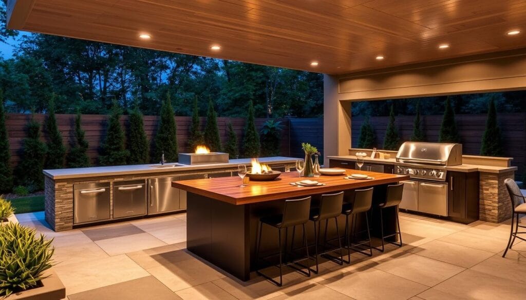 outdoor kitchen design trends