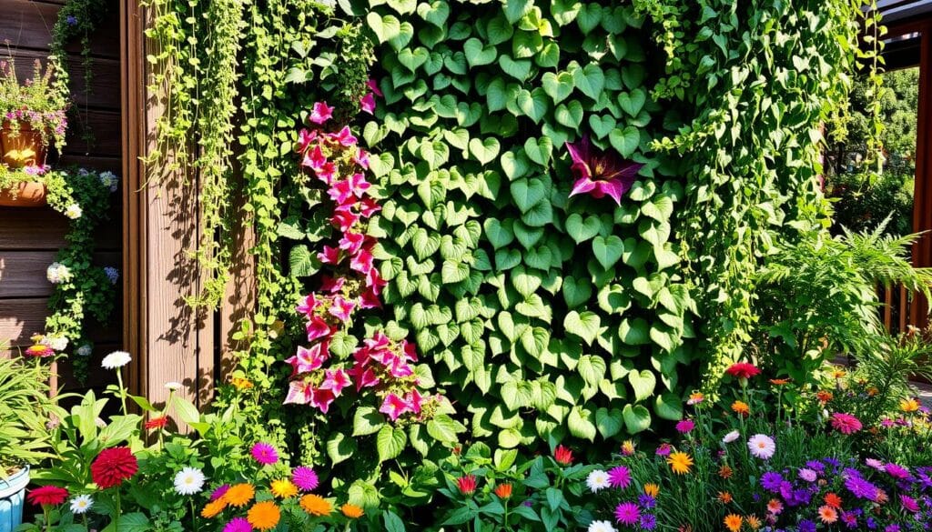 outdoor vertical gardens