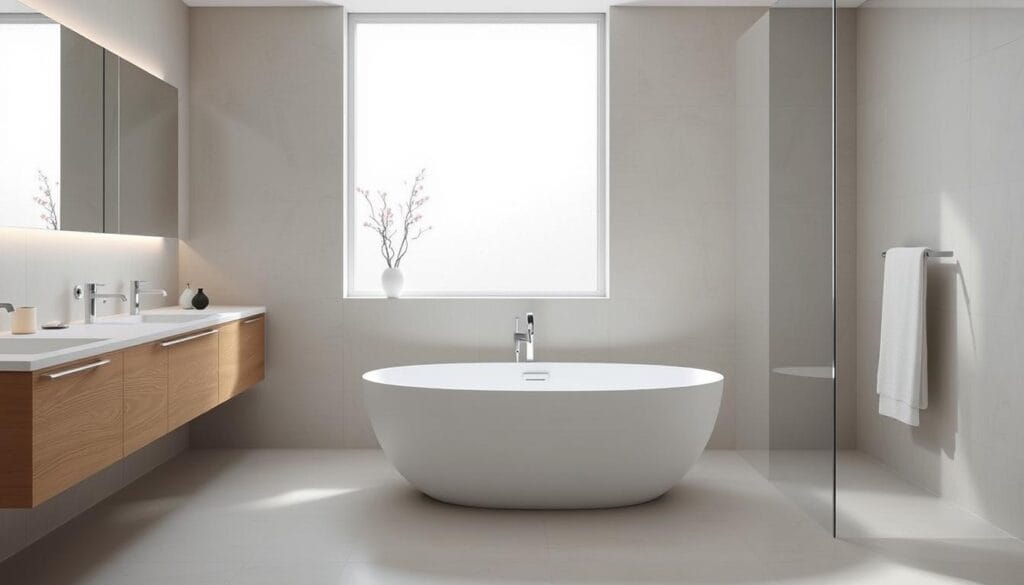 sleek bathroom designs