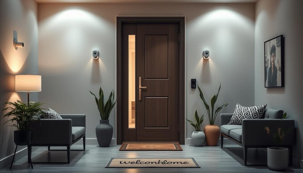 smart home entryway design