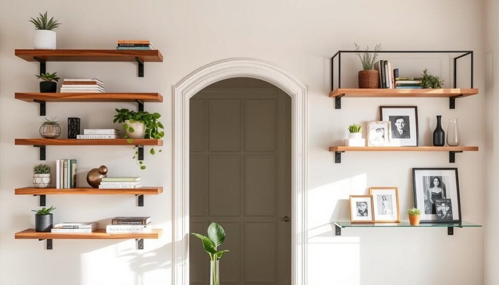 stylish floating shelf designs