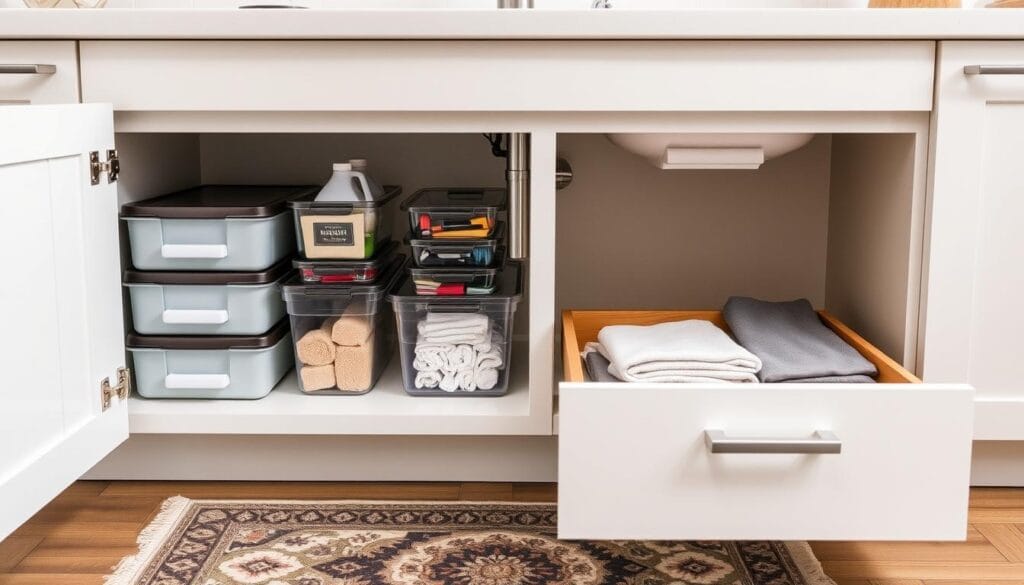 under-sink storage