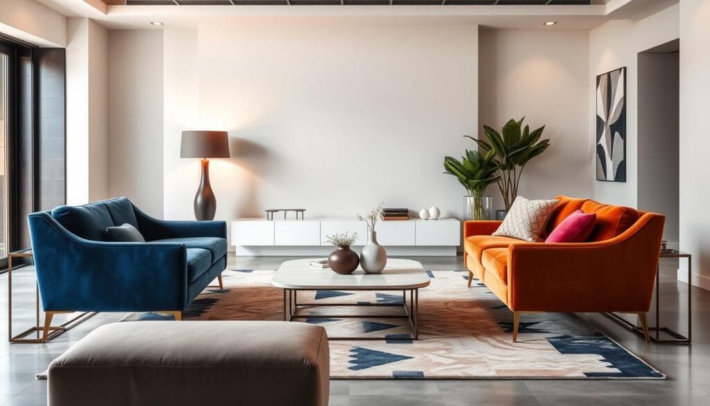velvet chairs for modern interior design