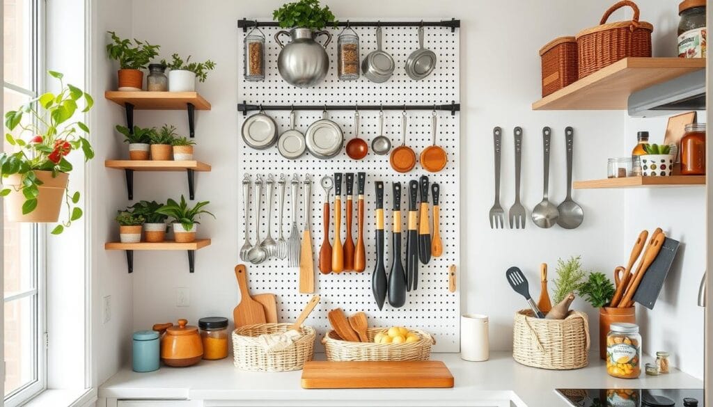 vertical storage ideas for small kitchen storage